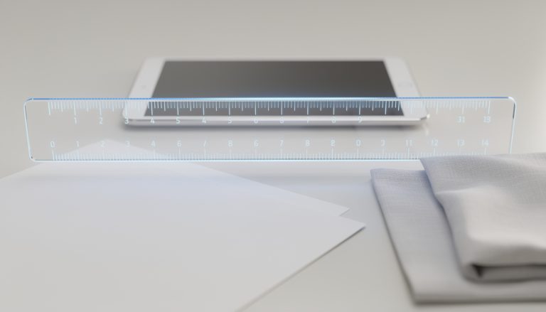 utilisez notre règle en ligne pour mesurer facilement toutes vos dimensions directement sur votre écran, sans matériel supplémentaire.